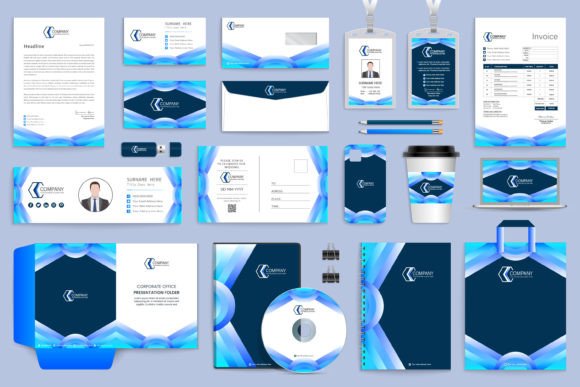 Download Business Branding Stationery Design Set - Stationery design Collection